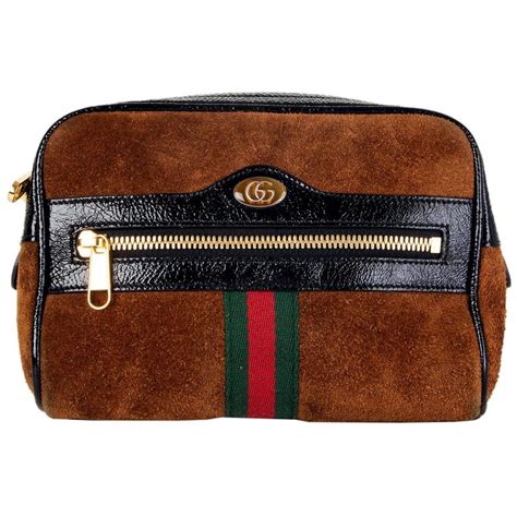 gucci suade bum bag